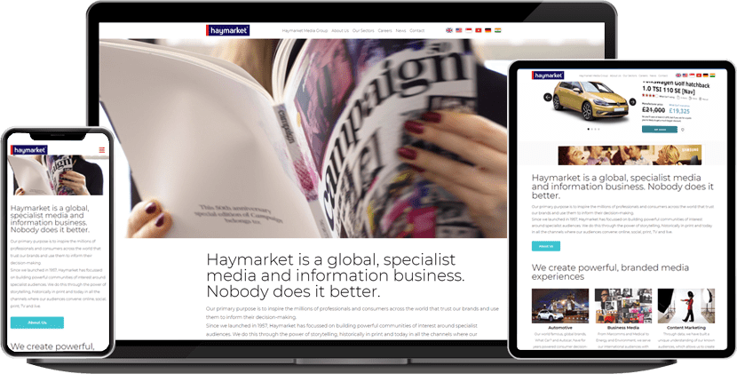 Haymarket Media Group is Global Specialist Media